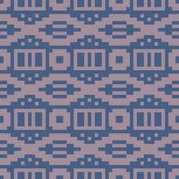 een blauw en Purper patroon met pleinen vector