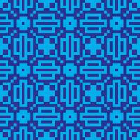 een blauw en zwart pixel patroon vector