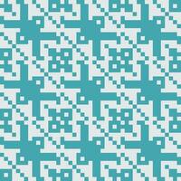 een blauw en wit patroon met pleinen vector