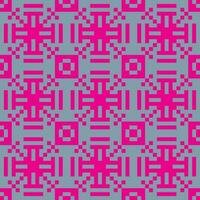een roze en grijs meetkundig patroon vector