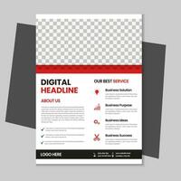 kleurrijk zakelijke en bedrijf folder verzameling, zakelijke poster, folder bundel, brochure, jaar- rapport, voorstel, brochure, bedrijf profiel, digitaal afzet poster en a4 lay-out met mockup vector