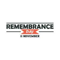 herinnering dag is een gedenkteken dag opgemerkt in Gemenebest lid staten. herinnering dag t overhemd ontwerp, banier, poster, groet, Hoes bladzijde vector
