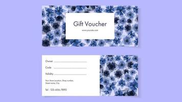 cadeaubon voucher bloemen bloemen coupons kortingen verkoop aanbiedingen vector