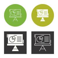 cirkeldiagram vector pictogram