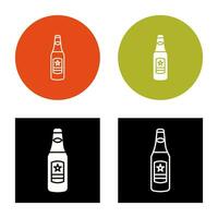 bier fles vector icoon