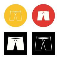 korte broek vector pictogram