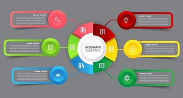 moderne tijdlijn tekstvaksjabloon, infographicsbanner vector