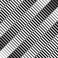 abstract monochroom zwart klein naar groot diagonaal helling lijn patroon. vector