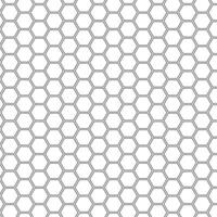 abstract monochroom meetkundig zwart zeshoek patroon kunst. vector