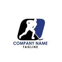 hockey logo ontwerp vector