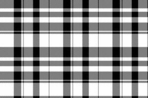Schotse ruit naadloos kleding stof van structuur patroon vector met een plaid textiel controleren achtergrond.