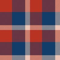 plaid naadloos patroon in rood. controleren kleding stof textuur. vector textiel afdrukken.