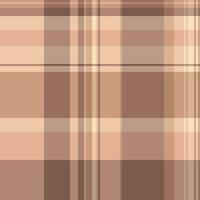 plaid Schotse ruit controleren van kleding stof textiel patroon met een naadloos structuur achtergrond vector. vector
