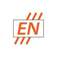 brief nl logo. e n. nl logo ontwerp vector illustratie voor creatief bedrijf, bedrijf, industrie. pro vector