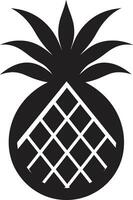 hedendaags ananas grafisch ananas in de schijnwerpers vector