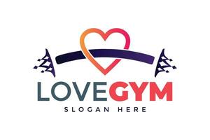 Sportschool gradian logo ontwerp sjabloon . geschiktheid sport lichaam gebouw logo.fitness Sportschool logo ontwerp sjabloon, ontwerp voor Sportschool en geschiktheid club vector