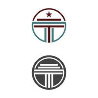 oude pijler kolommen grieks rome athene historisch gebouw logo vector