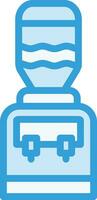 water dispenser vector pictogram ontwerp illustratie