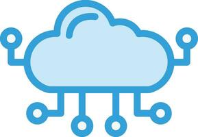 cloud computing vector pictogram ontwerp illustratie
