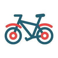 fiets vector glyph twee kleur icoon voor persoonlijk en reclame gebruiken.