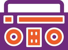 boombox vector pictogram ontwerp illustratie