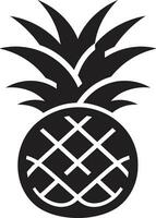 mysterieus ananas symbool grillig tropisch icoon concept vector