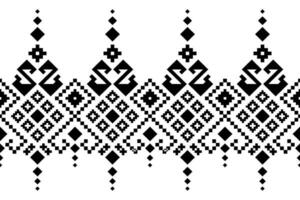 natuur jaargangen kruis steek traditioneel etnisch patroon paisley bloem ikat achtergrond abstract aztec Afrikaanse Indonesisch Indisch naadloos patroon voor kleding stof afdrukken kleding jurk tapijt gordijnen en sarong vector