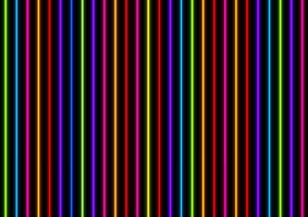 kleurrijk neon laser lijnen abstract achtergrond vector