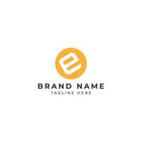 letter e logo ontwerp vector