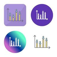 kandidaat diagram vector icoon