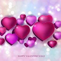 Valentijnsdag liefde en gevoelens verkoop achtergrondontwerp. vector