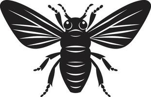 krekels harmonisch afstemmen noir insect emblemen schoonheid elegant aard lied zwart cicade ontwerpen eerbetoon vector