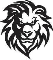 strak soeverein een leeuw logo uitmuntendheid stalken schoonheid de zwart vector leeuw icoon
