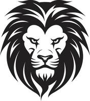 leeuwen erfenis zwart vector embleem uitmuntendheid brullen dominantie leeuw icoon ontwerp