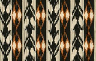 etnisch abstract ikat kunst. aztec ornament afdrukken. meetkundig etnisch patroon naadloos kleur oosters. ontwerp voor achtergrond ,gordijn, tapijt, behang, kleding, inpakken, batik, vector illustratie.