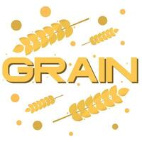 tarwe graan icoon logo vector ontwerp. gemakkelijk logo voor boerderij, gebakje, bakkerij of voedsel Product.