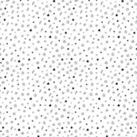 een zwart en wit ster patroon met klein dots vector