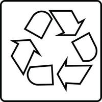 circulaire pijlen. circulaire beweging icoon. recycling symbool. vernieuwen en herladen sjabloon. vector