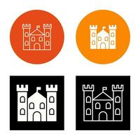 kasteel vector pictogram