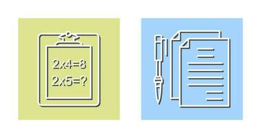 oplossen vraag en document en pen icoon vector