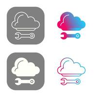 cloud computing vector icon