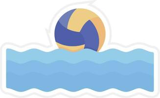 waterpolo vector icoon