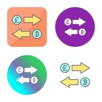 uitwisseling vector pictogram