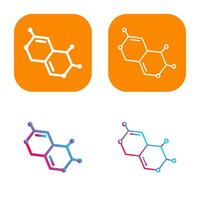 molecuul vector pictogram