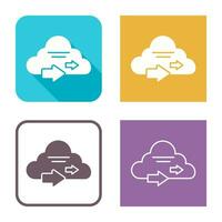 cloud computing vector icon