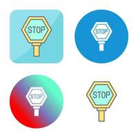 stopbord vector pictogram