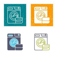 wasmachine vector pictogram