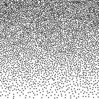 een zwart en wit helling structuur beeld van dots of confetti vector