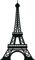 Parijse architectuur eiffel toren vector elementen voor stadsgezichten
