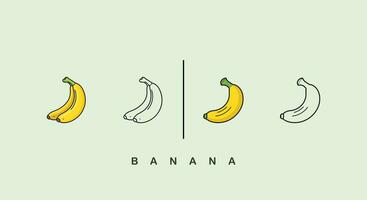 banaan bonanza in vectoren een speels nemen Aan tropisch en voedzaam ontwerp.